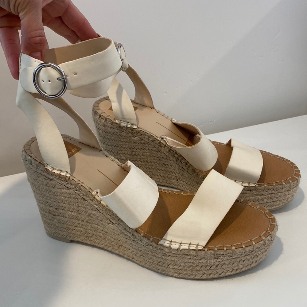 New Dolce Vita espadrille wedge ankle strap size 11